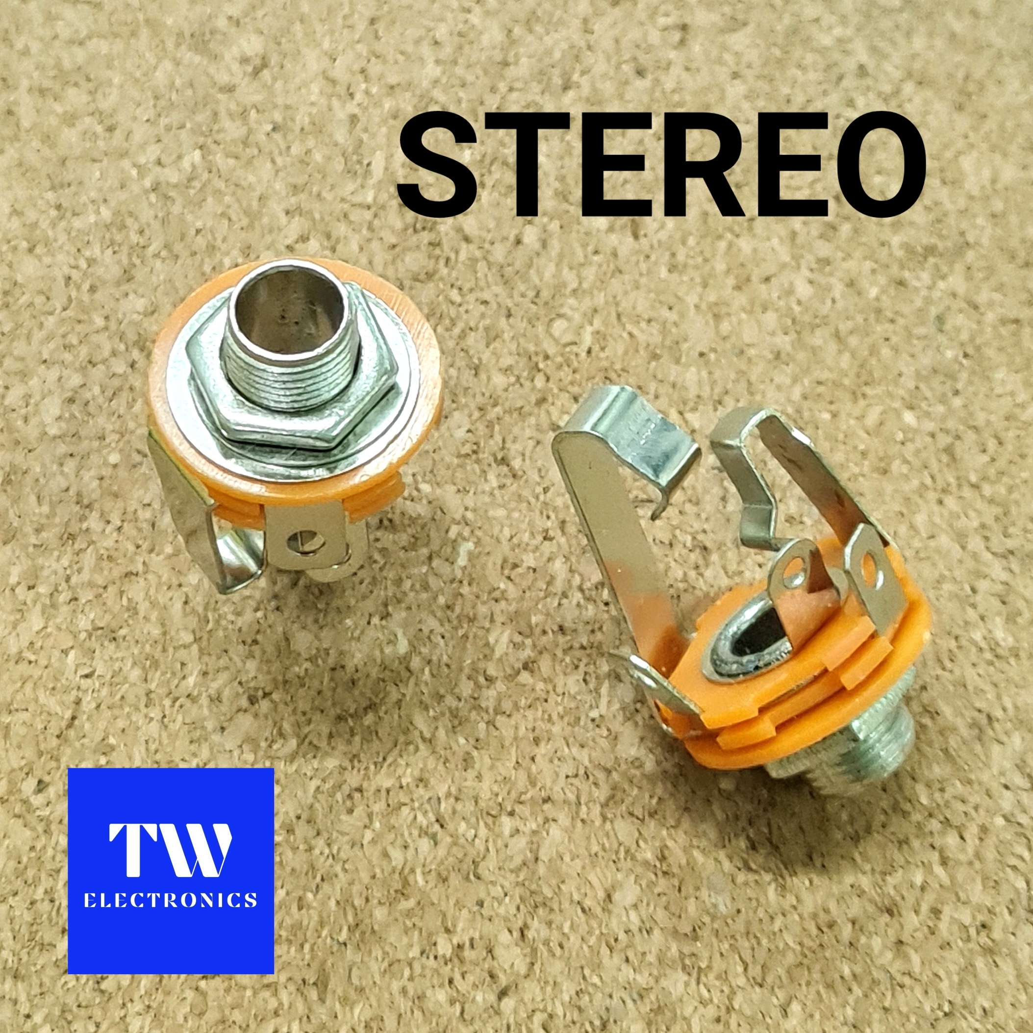 ¼” Stereo ติดแท่น เปลือย / MSM01S