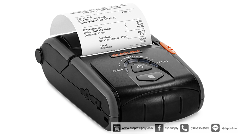 ขายถูก BIXOLON SPP-R200III เครื่องพิมพ์ใบเสร็จพกพา ประกันศูนย์ 2ปี