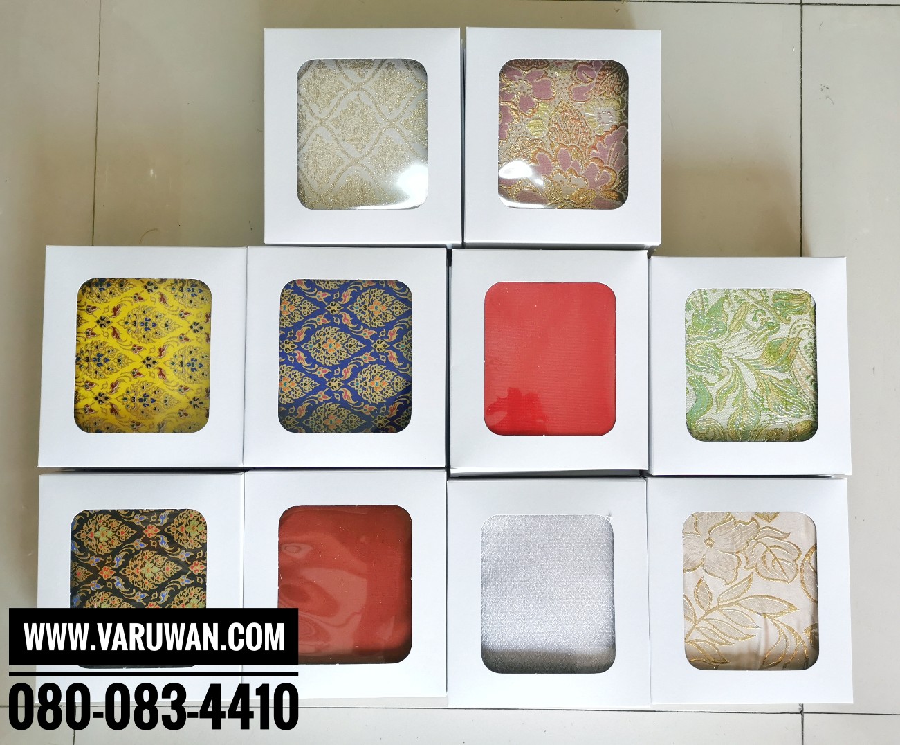 ผ้ารับประเคนผ้าลายไทย