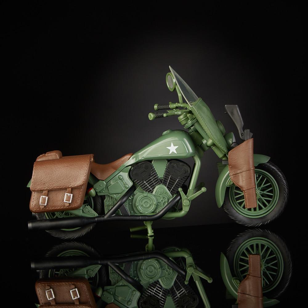 Hasbro Marvel Legends Series 80th Anniversary 6-inch Captain America Action Figure with Motorcycle ฮาสโบร มาร์เวล เลเจนด์ ซีรี่ย์ส 80 ปี อเวนเจอร์ส หุ่นโมเดลฟิกเกอร์ กัปตันอเมริกา ขนาด6 นิ้ว พร้อมมอเตอร์ไซด์ ลิขสิทธิ์แท้