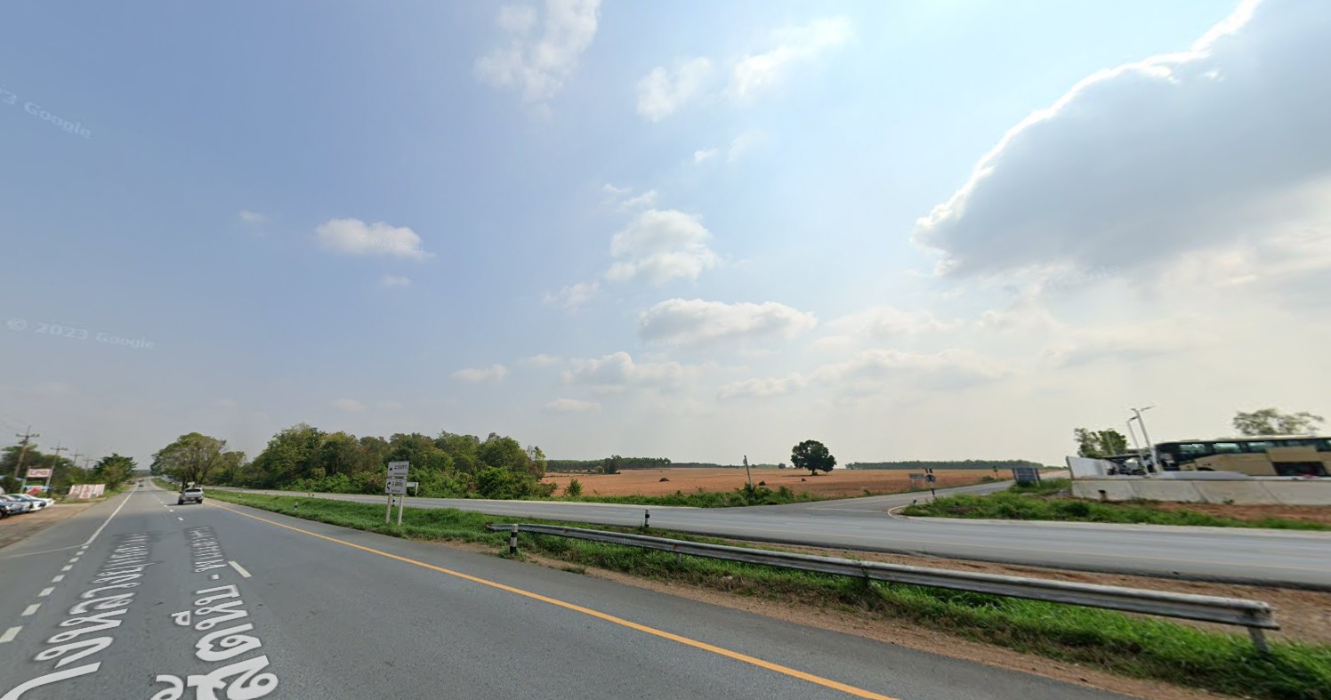 ขายที่ดินขนาด 163.65 ไร่ ติดทางหลวงยุทธศาตร์ สัตหีบ - พนมสารคาม ต.หัวถนน อ.พนัสนิคม จ.ชลบุรี