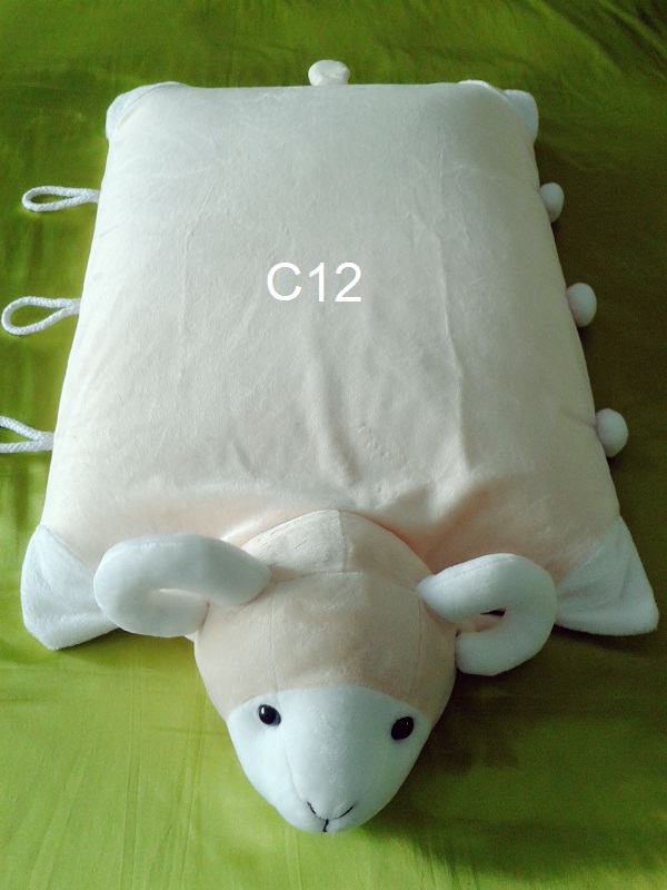 หมอนข้างตุ๊กตา 3 in 1 ยางพารา
