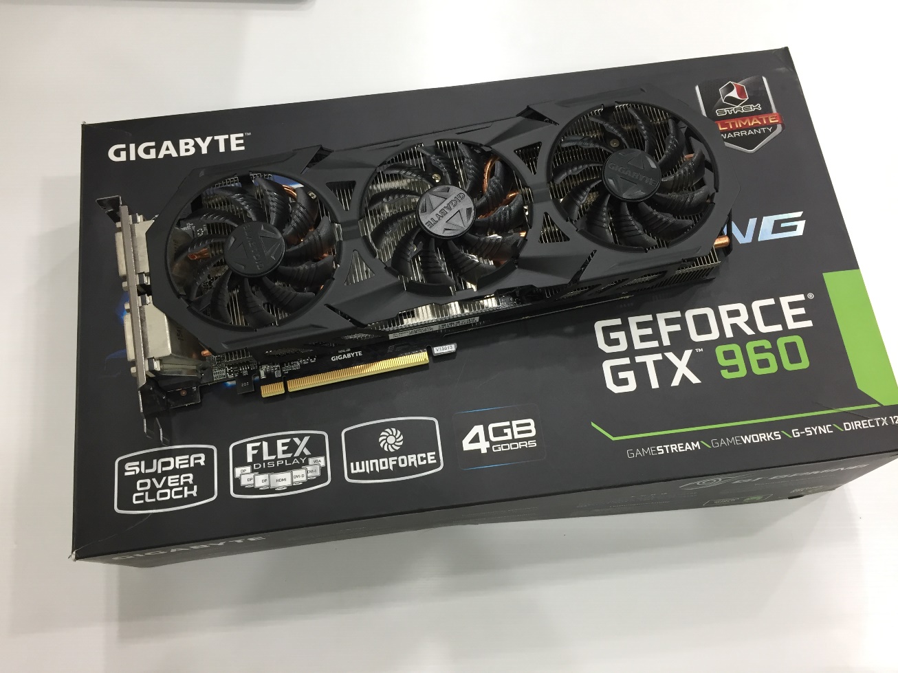 GIGABYTE GTX960 4GB. DDR-5 G1 Gaming