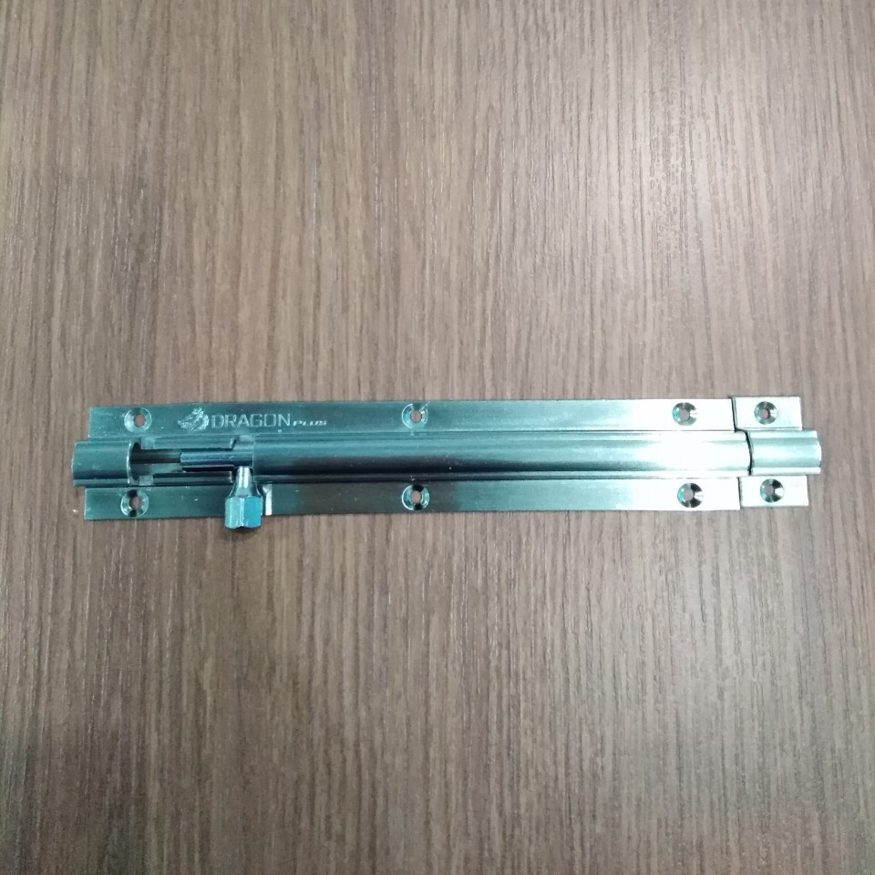 กลอนทองเหลือง 6 นิ้ว สแตนเลส ตราช้าง