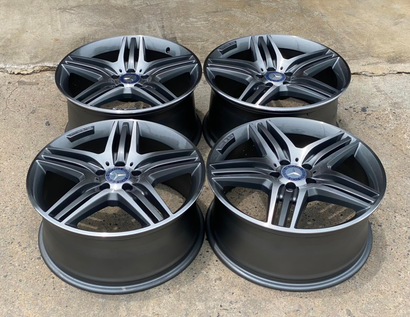 ล้อเบนซ์แท้ AMG ST7 w221 19" S63