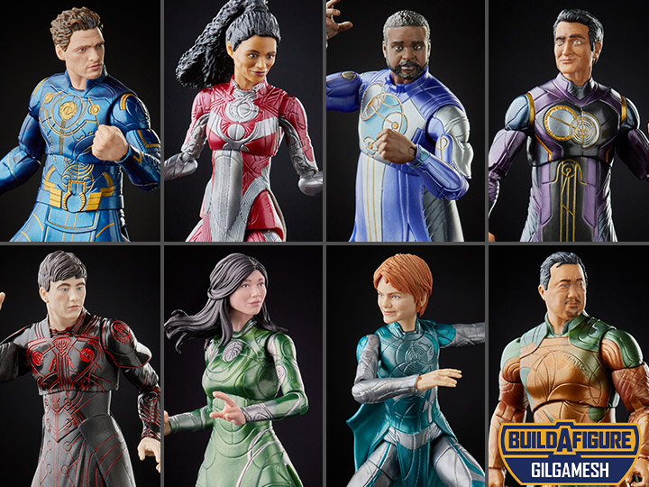 Hasbro Marvel Legends Series Eternals Set of 7 (Gilgamesh BAF) 6-inch Scale Figure ฮาสโบร มาร์เวล เลเจนด์ ซีรี่ย์ส อีเทอนอลส์ ครบเซ็ต7ตัว พร้อม BAF กิลกาเมช ลิขสิทธิ์แท้