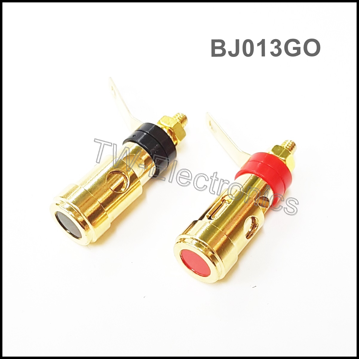 BINDING POST แบบกด / ราคาต่อ 1คู่ BJ013GO