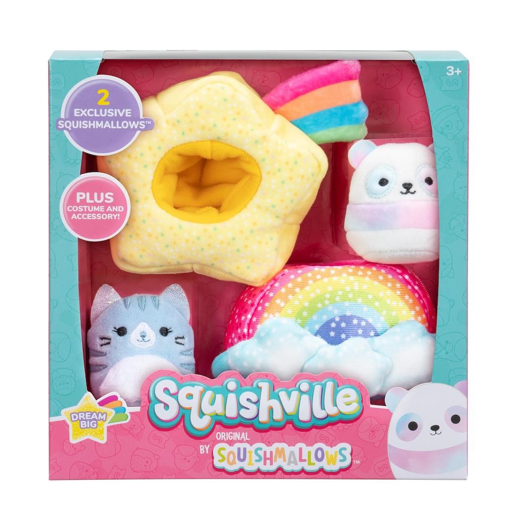 Squishville by Squishmallows SQM Dream Big L1 ตุ๊กตาผ้า ขนาด 2 นิ้ว ลิขสิทธิ์แท้