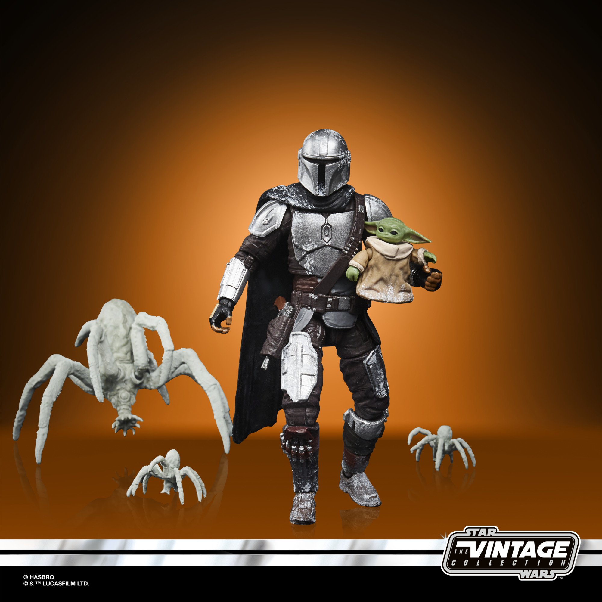 Hasbro Kenner The Vintage Collection Star Wars The Mandalorian & Grogu (Maldo Kreis) 3.75-inch-scale Action Figure ฮาสโบร สตาร์ วอร์ส หุ่นโมเดลฟิกเกอร์ แมนดาโรเลี่ยน และโกรกู ขนาด 3.75 นิ้ว ลิขสิทธิ์แท้