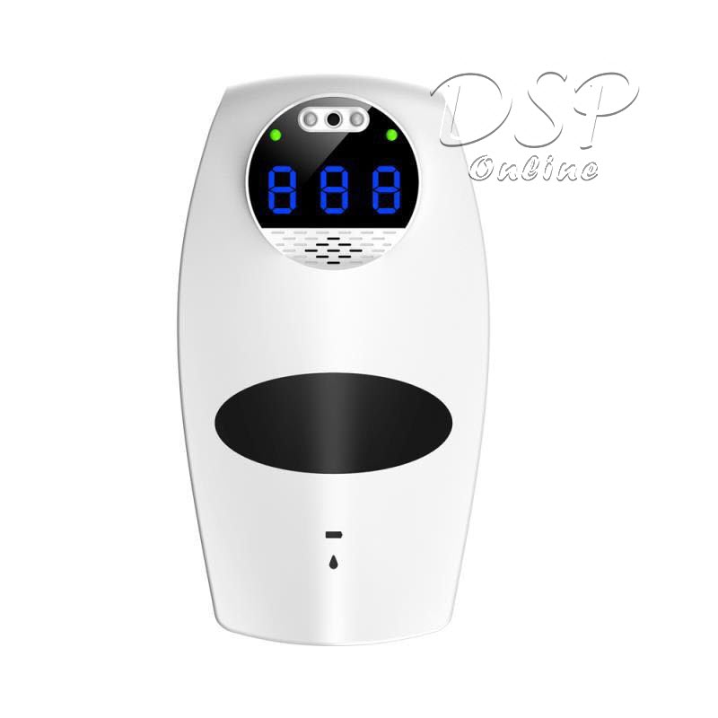 ขายถูก IF-K9 PLUS เครื่องวัดอุณภมิร่างกายอัตโนมัติ+จ่ายแอลกอฮอล์ล้างมือ รับประกัน 1ปี **มี อย. เสียงภาษาไทย