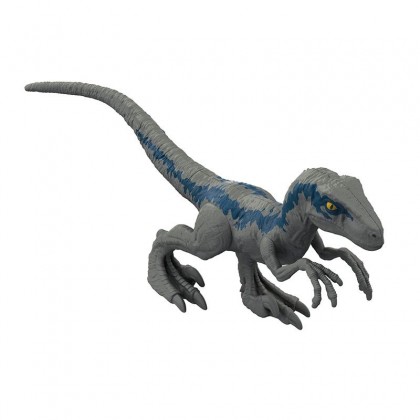 Mattel Jurassic World 6" Velociraptor - Blue (HMK81) แมทเทล จูราสสิค เวิลด์ ของเล่นแอ็กชั่นฟิกเกอร์ไดโนเสาร์ เวโลซีแรปเตอร์ บลู