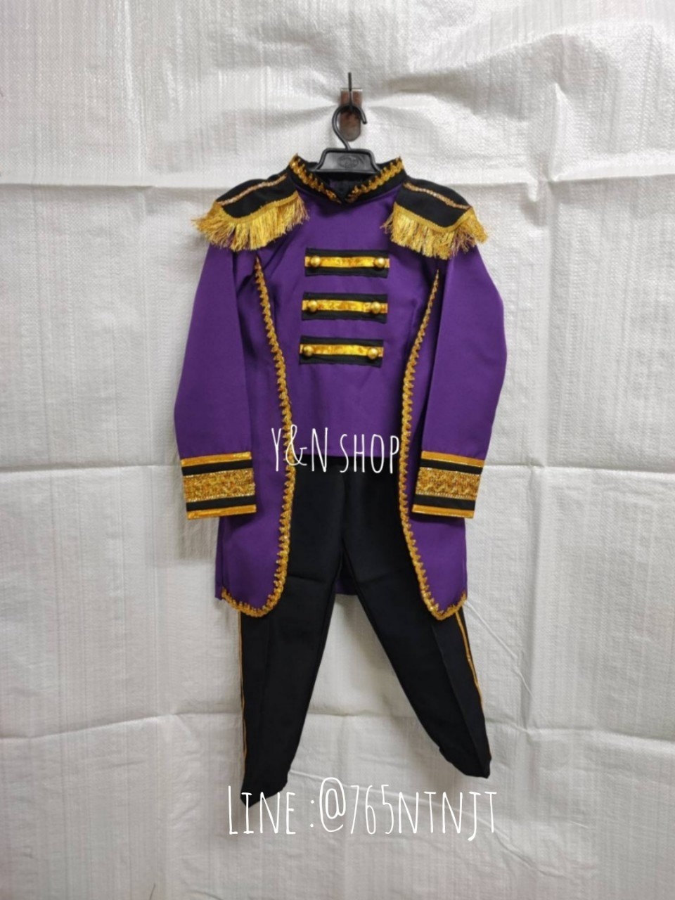 ชุดดรัมเมเยอร์เด็กชาย ชุดเชียร์ลีดเดอร์เด็กชาย มี 7 สี S M L งานตัดเย็บคุณภาพ ชุดกีฬาสีเด็ก Y&N Shop