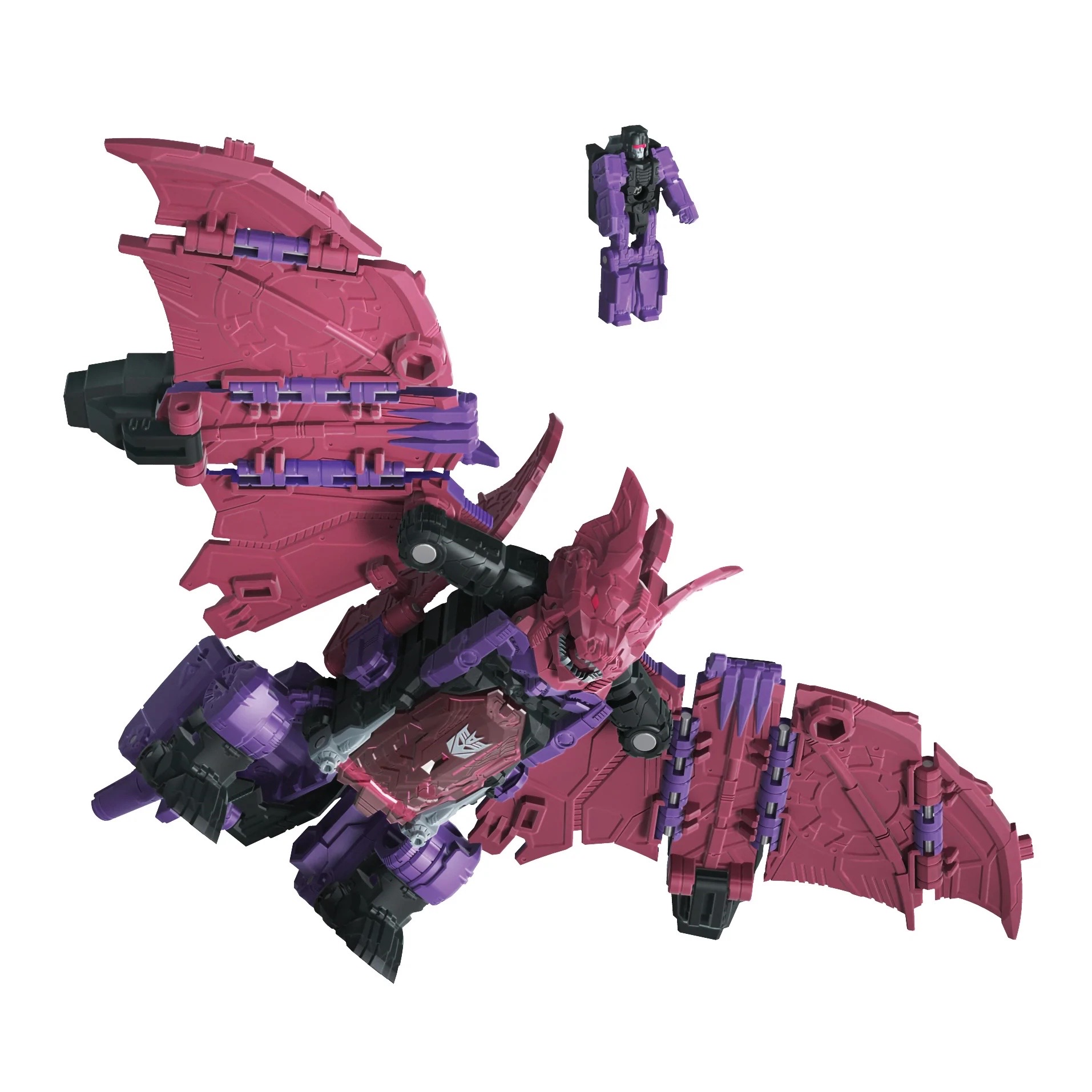 Hasbro Transformers Generations Retro Headmaster Mindwipe Figure ฮาสโบร ทรานสฟอเมอร์ส เจเนอเรชั่น หุ่นยนต์ เรโทร เฮดมาสเตอร์ มายด์วิป ขนาด 5.5 นิ้ว ลิขสิทธิ์แท้