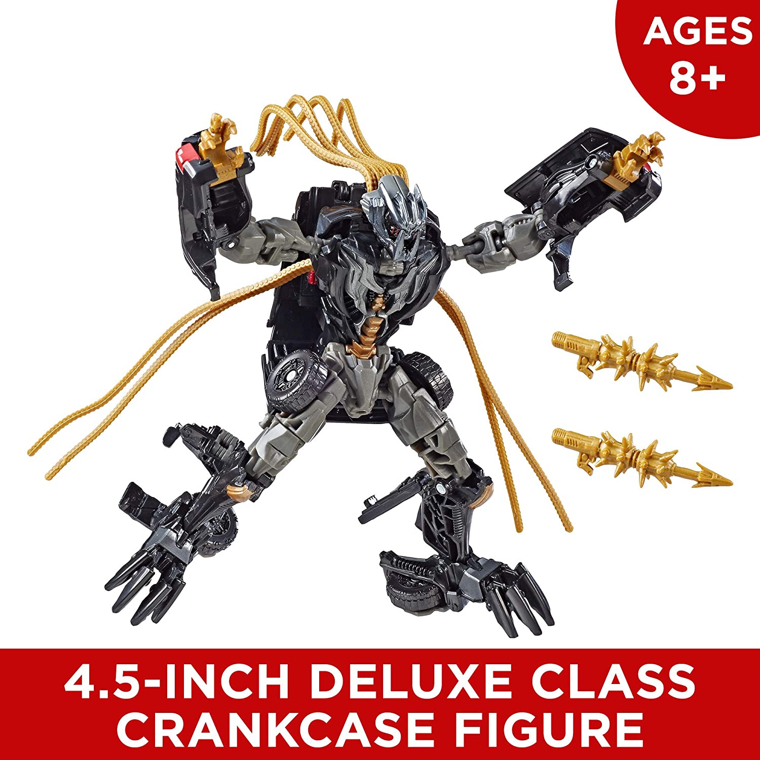 Hasbro Transformers Studio Series 30 Deluxe Class Crankcase 4.5 Inch Action Figure ฮาสโบร ทรานสฟอเมอร์ส สตูดิโอ ซีรีย์ส 30 ดีลักซ์ คลาส หุ่นยนต์แครงค์เคส 4.5 นิ้ว ลิขสิทธิ์แท้