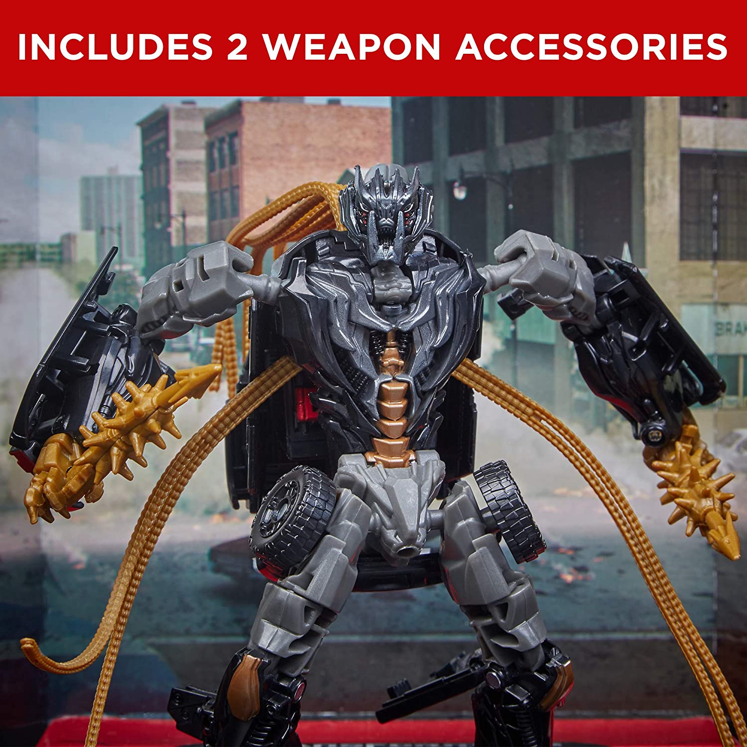 Hasbro Transformers Studio Series 30 Deluxe Class Crankcase 4.5 Inch Action Figure ฮาสโบร ทรานสฟอเมอร์ส สตูดิโอ ซีรีย์ส 30 ดีลักซ์ คลาส หุ่นยนต์แครงค์เคส 4.5 นิ้ว ลิขสิทธิ์แท้
