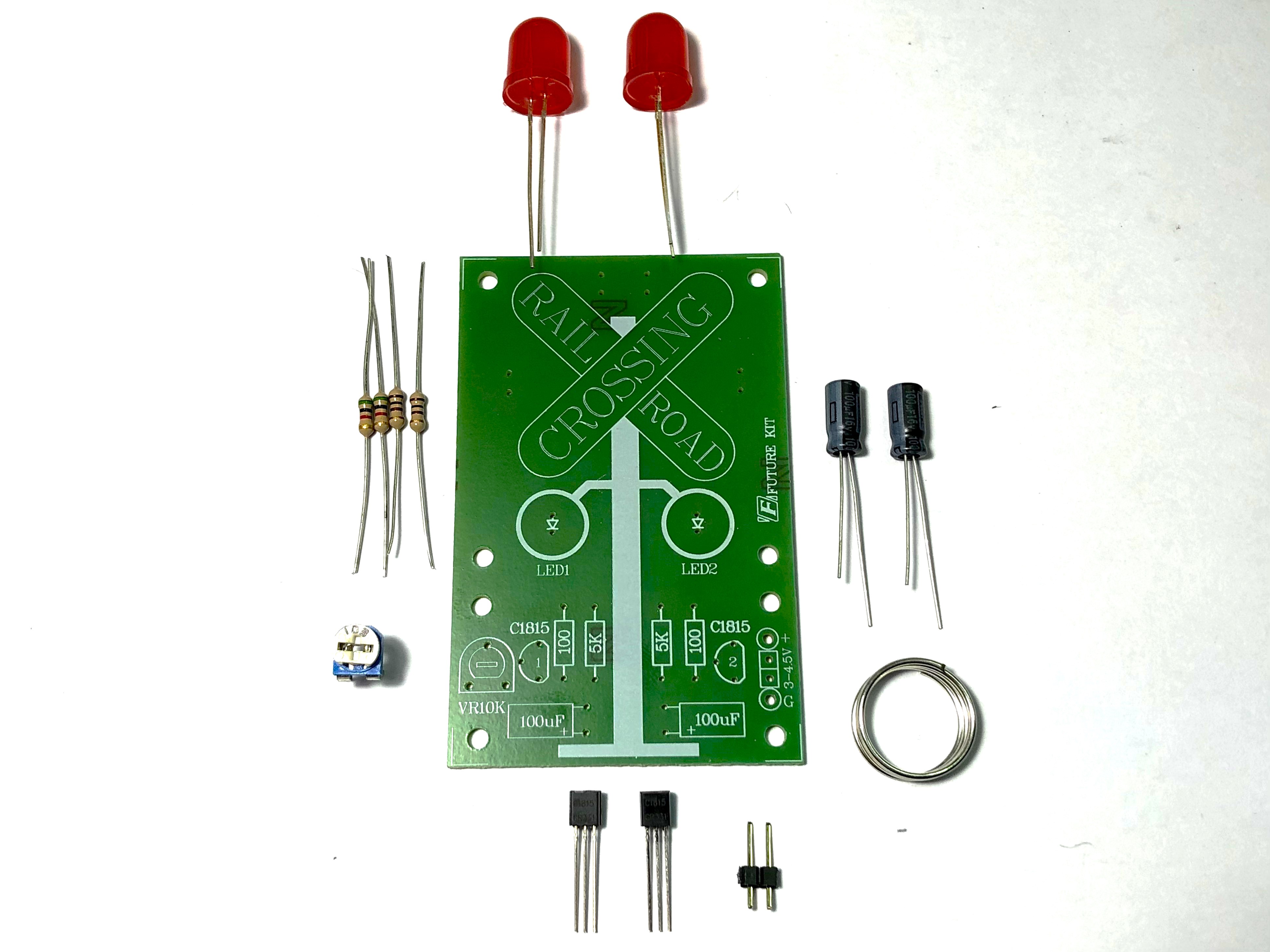 Futurekit FK1912 ไฟกระพริบข้ามทางรถไฟ