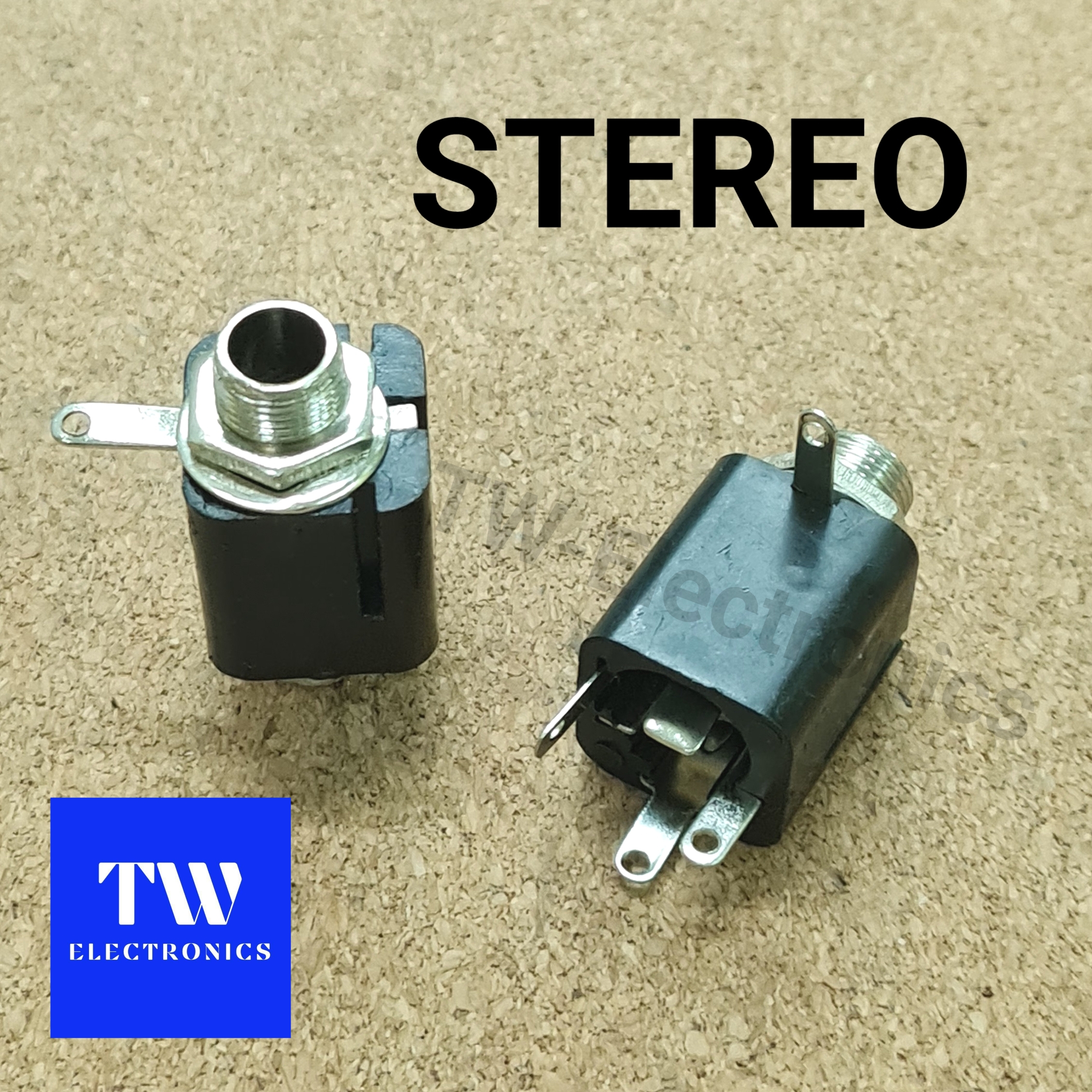 ¼” Stereo ติดแท่น เกลียวเหล็ก / MSM05B