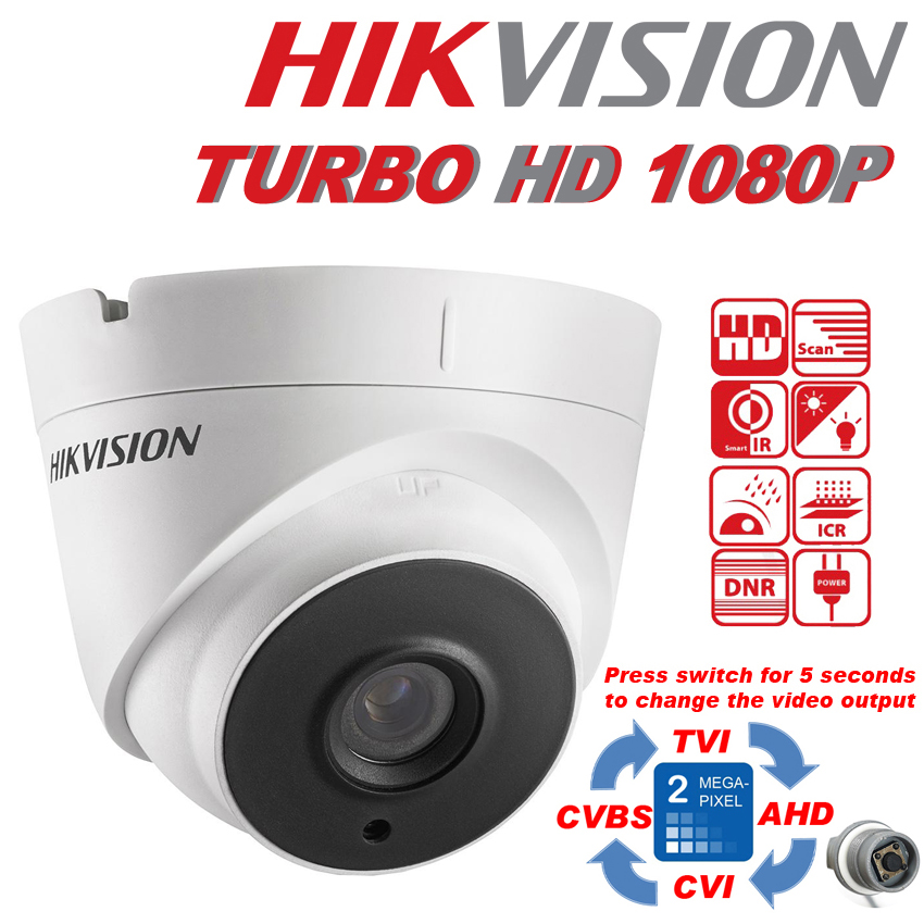 ขายถูก HIKVISION Turbo HD รุ่น DS-2CE56D0T-IT3F ความละเอียด 2 ล้านพิกเซล