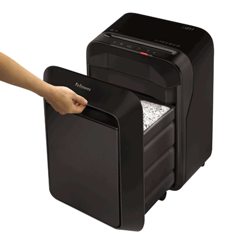 ขายถูก เครื่องทำลายเอกสาร Fellowes LX211 ครั้งละ 13-15 แผ่น ( Micro Cut )