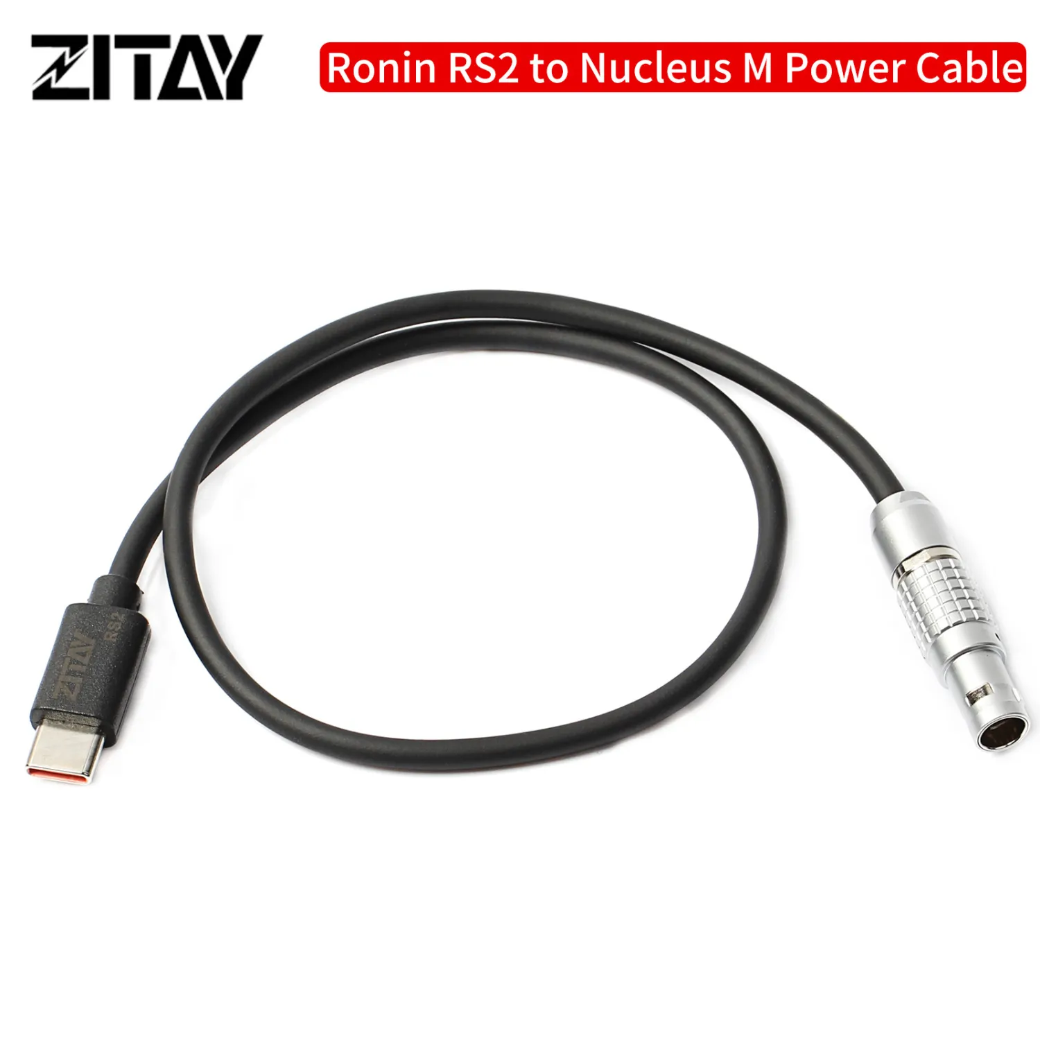 ZITAY DJI RS2/RS3 Pro/RS4 Pro to Tilta Nucleus M Power Cable (RS2NM)