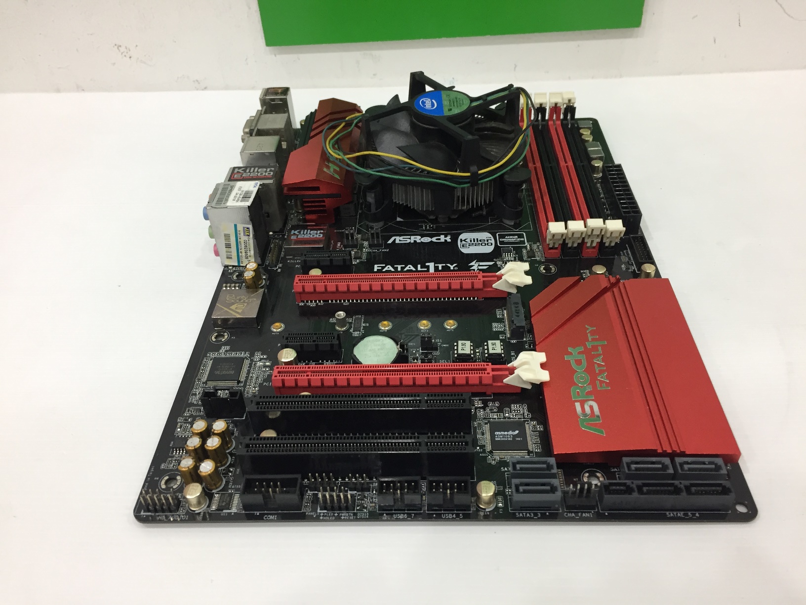 i3-4160 พร้อมบอร์ด Asrock Fatal1ty H97 Killer ไม่มีฝาหลัง