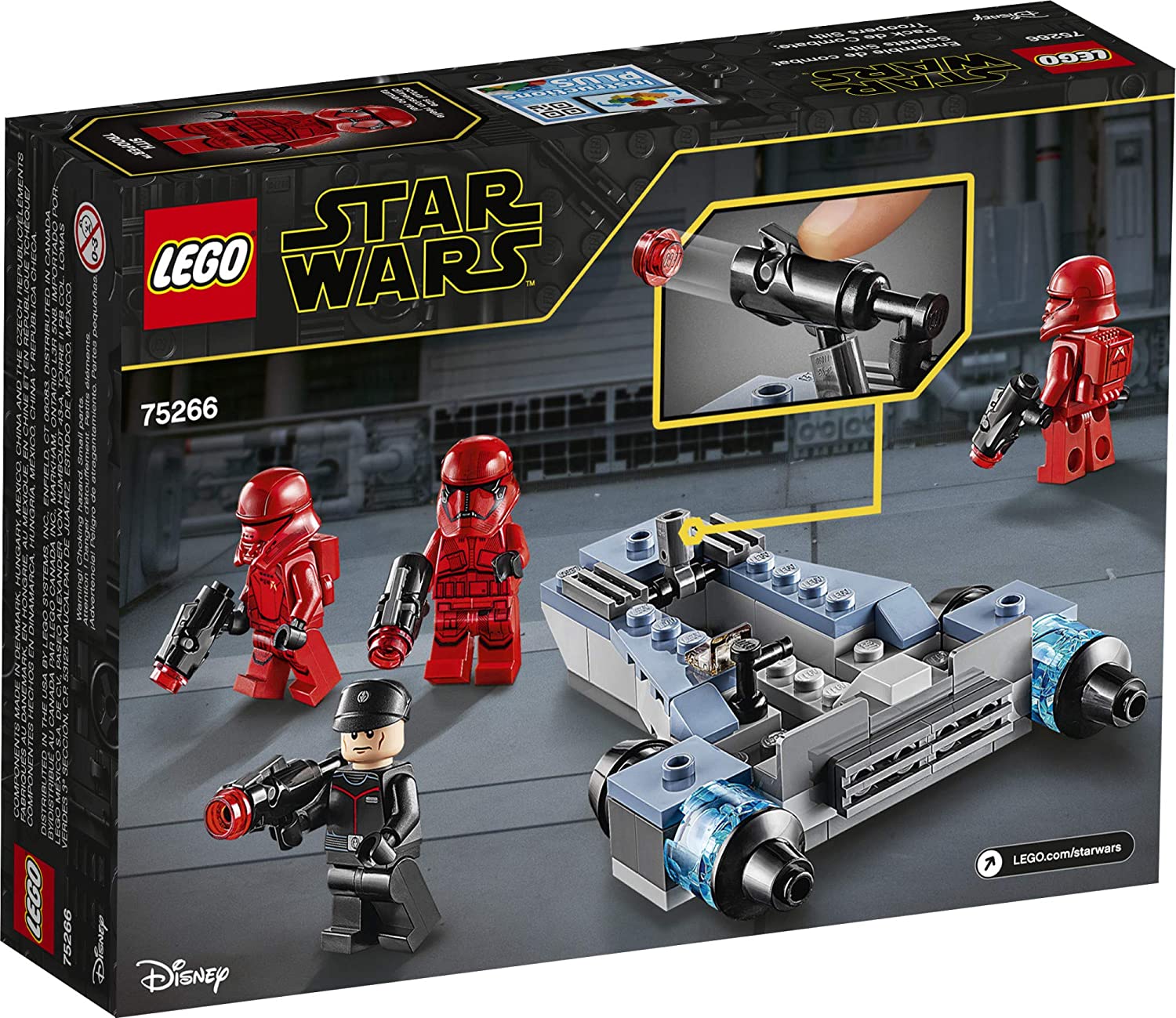 ตัวต่อเสริมทักษะ LEGO Star Wars Sith Troopers Battle Pack รุ่น 75266