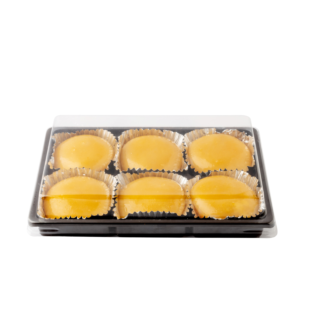 ขนมเปี๊ยะ ลาวาไข่เค็ม เปี๊ยะลาวา เยิ้มๆ บรรจุ 6 ชิ้น ขนาด 250 กรัม รับประกันความอร่อย สินค้าสดใหม่ผลิตใหม่ก่อนส่ง