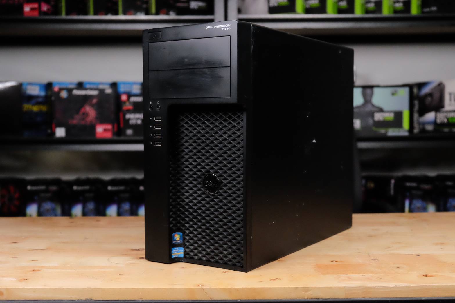 เวิร์คสเตชั่นมือสอง Dell T1650 (i3-3220 Ram8GB SSD120GB HDD1TB) แถม Wifi Card 2.4 GHz มีประกันร้าน ดูแลดี