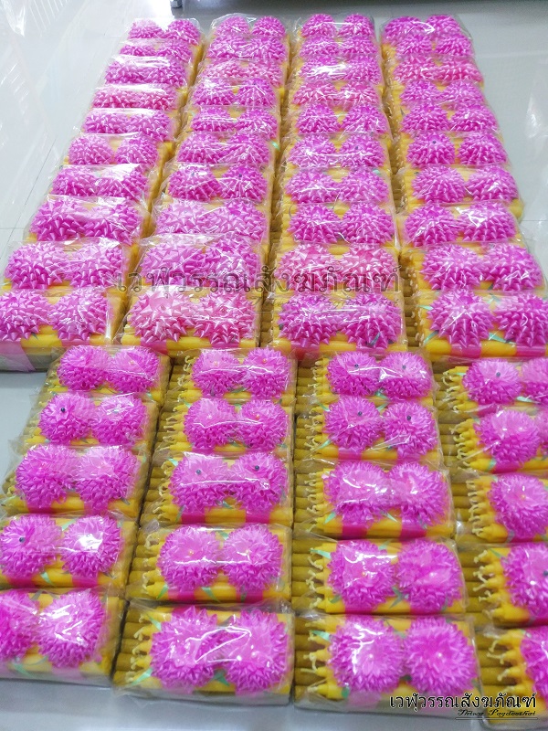 เทียนแพโบว์ริ้บบิ้น