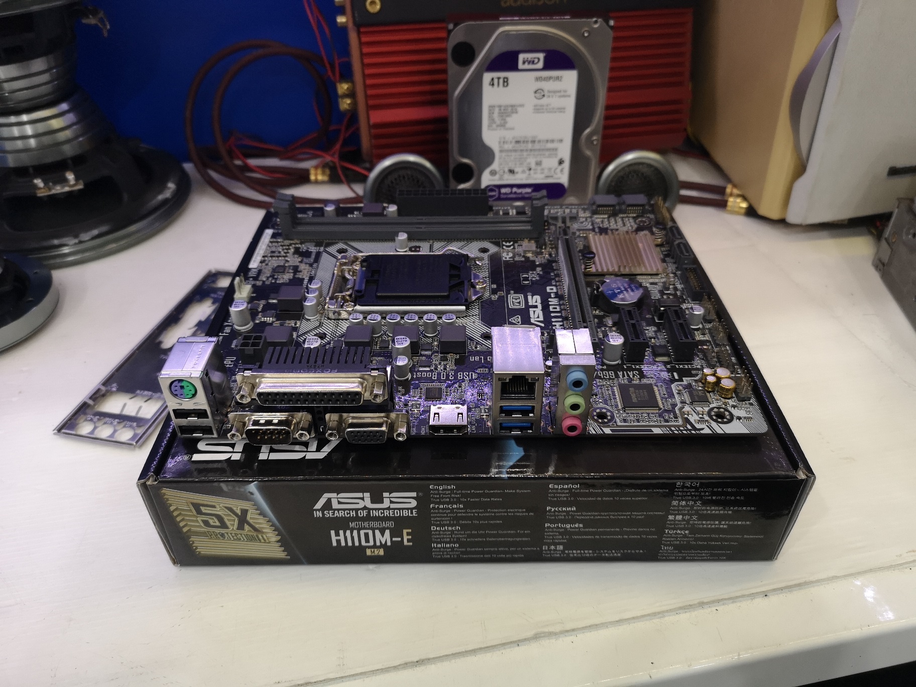 1151 ASUS H110M-D ของใหม่เคลมมา