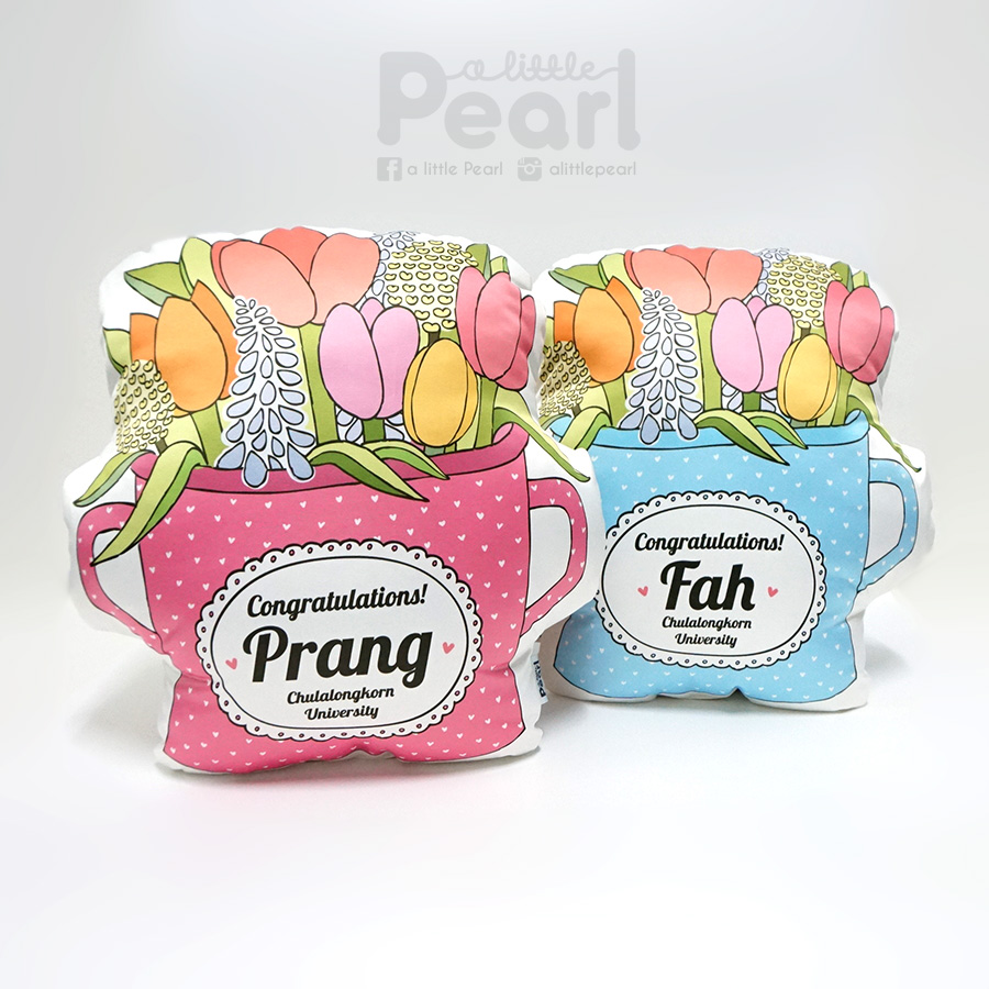 หมอนกระถางทิวลิป Tulip Bucket