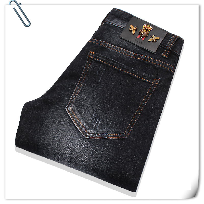 001012 ยีนส์ Ajaz James Style Gucci Italy New Summer 2019 Jeans Denim Slim feet Size 28-38