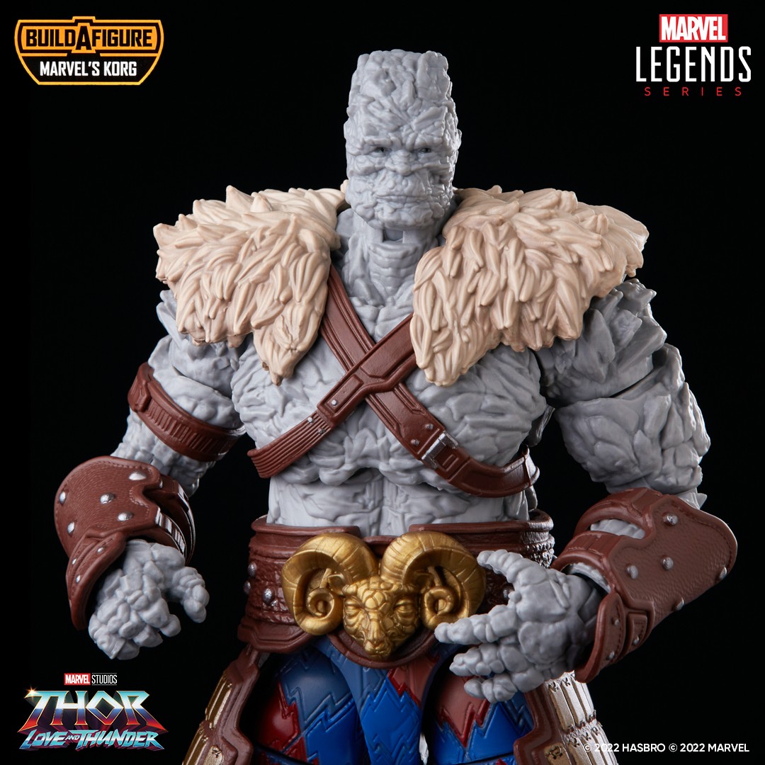 Hasbro Marvel Legends Series Thor : Love and Thunder Set of 7 (Korg BAF) 6-inch Scale Figure ฮาสโบร มาร์เวล เลเจนด์ ซีรี่ย์ส ธอร์ : เลิฟ แอนด์ ธันเดอร์ ครบเซ็ต7ตัว พร้อม BAF คอร์ก ลิขสิทธิ์แท้