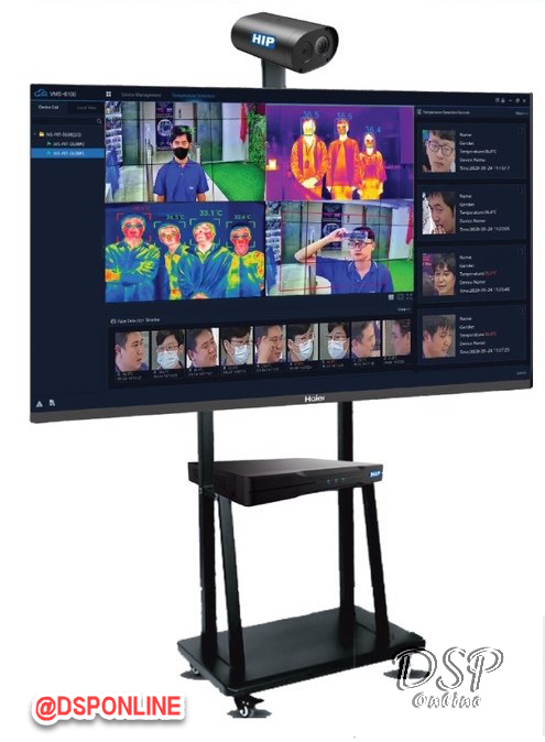 ขายถูก HIP รุ่นCM91H และ NVR CMJ6010 Thermal Camera Solution ระบบกล้องตรวจสอบและตรวจจับอุณหภูมิ รุ่นใหม่ล่าสุดจาก HIP