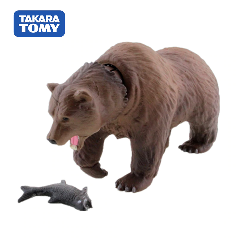 Takara Tomy - Ania AS-25 โมเดลหมีสีน้ำตาล Brown Bear