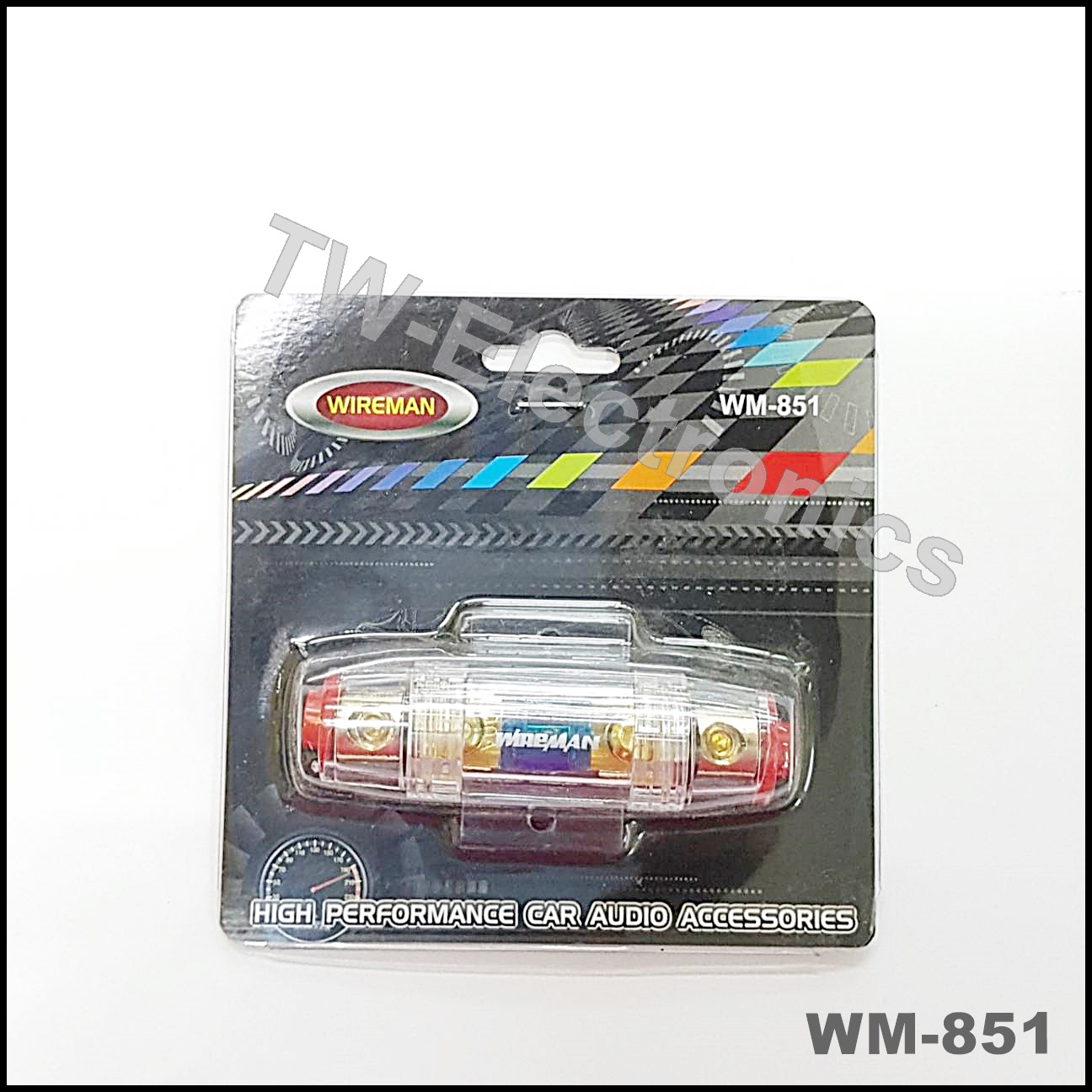 กระบอกฟิวส์รถยนต์ 1 ออก 1 (100A) / WM-851