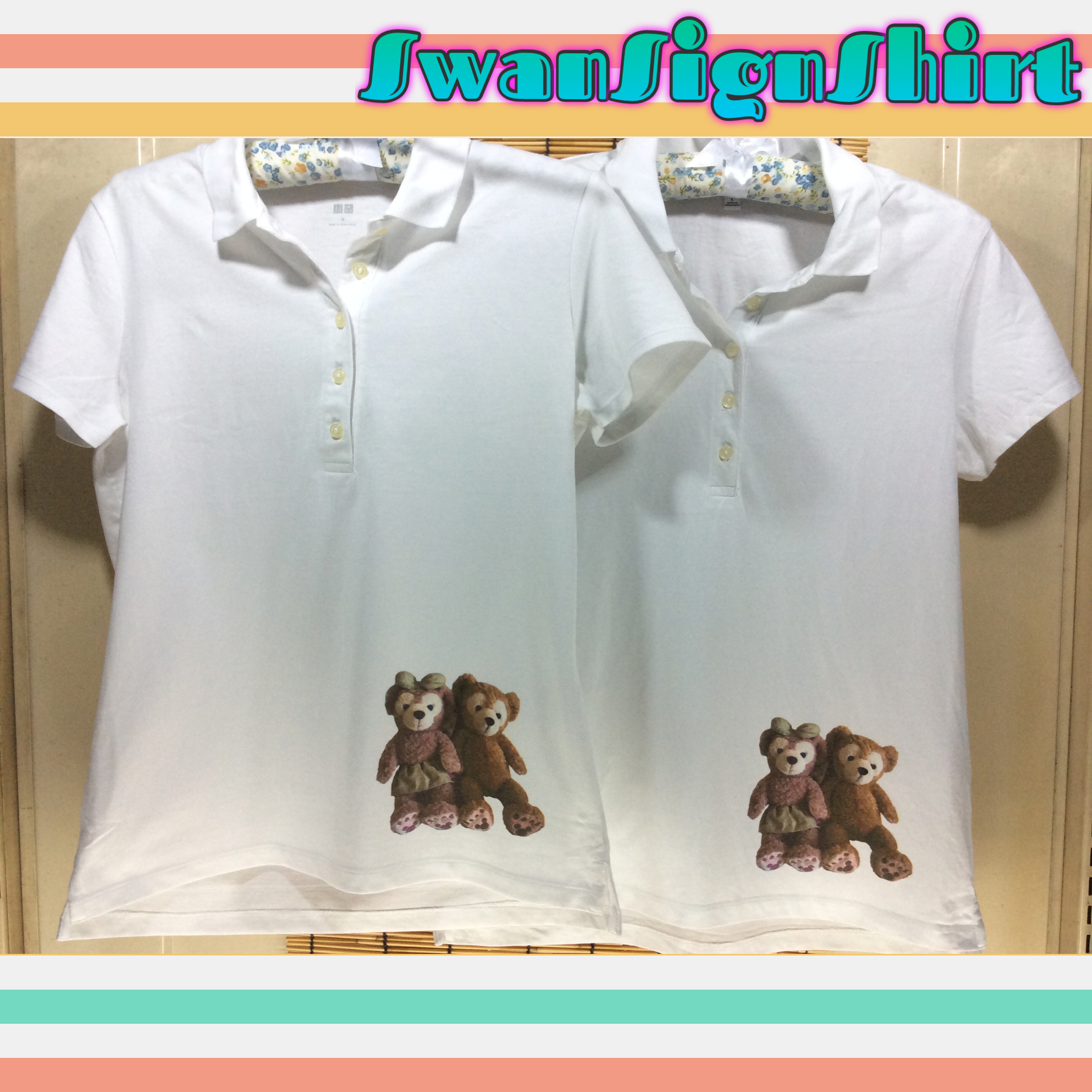 เสื้อโปโล สกรีนลาย (ส่งเสื้อมาให้สกรีน)