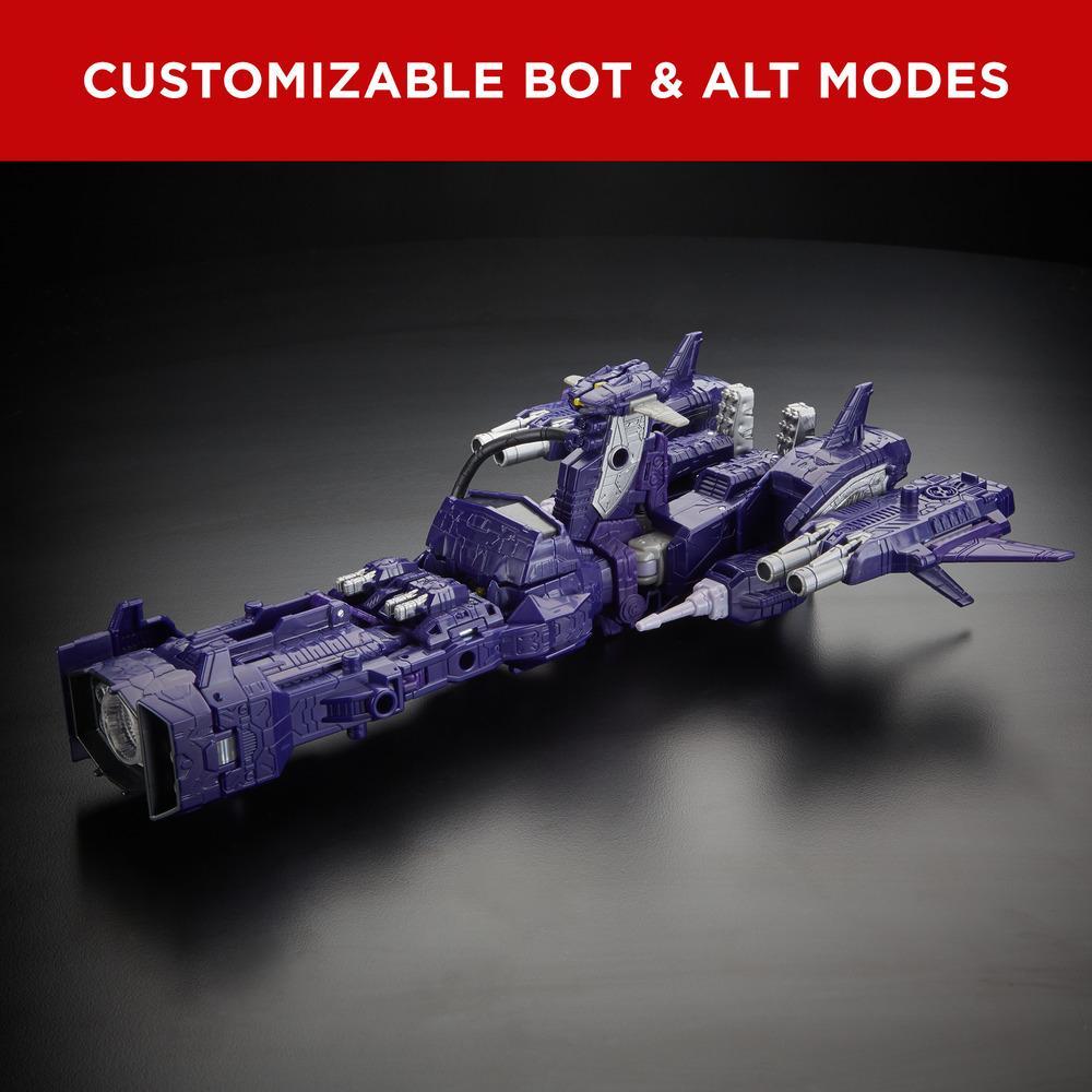 Hasbro Transformers Generations War for Cybertron Siege Leader WFC-S14 Shockwave Figure ฮาสโบร ทรานสฟอเมอร์ส เจเนอเรชั่น วอร์ ฟอร์ ไซเบอร์ตรอน WFC-S14 ลีดเดอร์ คลาส หุ่นยนต์ ช็อคเวฟ 7 นิ้ว ลิขสิทธิ์แท้
