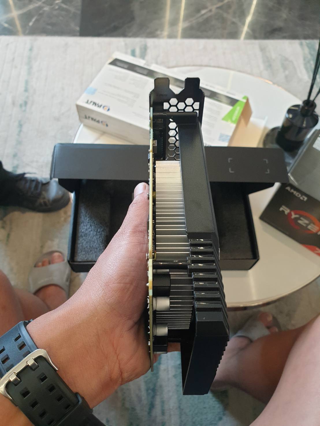 การ์ดจอ Rtx 3050 Palit Stormx 6GB DDR6 ประกันเหลือ