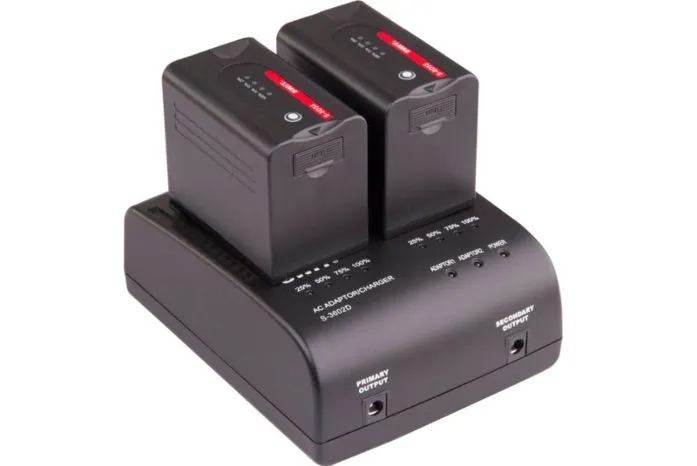 S-3602D 2-ch Panasonic VW-VBD and CGA series Charger and Adaptor