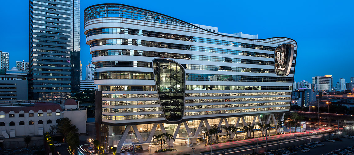 อาคารสำนักงาน ยูนิลีเวอร์ เฮ้าส์ สำนักงานให้เช่าใกล้รถไฟฟ้า MRT พระราม 9 และ ใกล้ห้างเซ็นทรัลพระราม 9 กรุงเทพฯ