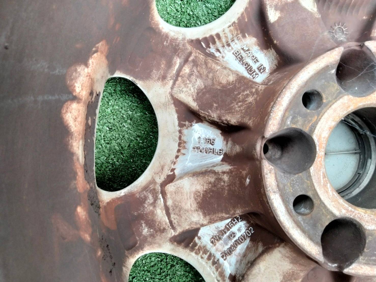 ล้อเบนซ์ 8ช่อง ล้อเดิม W210 ขอบ 16"