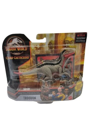 Mattel Jurassic World Dino Rivals Attack Pack Troodon (GVF32) แมทเทล จูราสสิค เวิลด์ ของเล่นแอ็กชั่นฟิกเกอร์ไดโนเสาร์ ทรูโอดอน