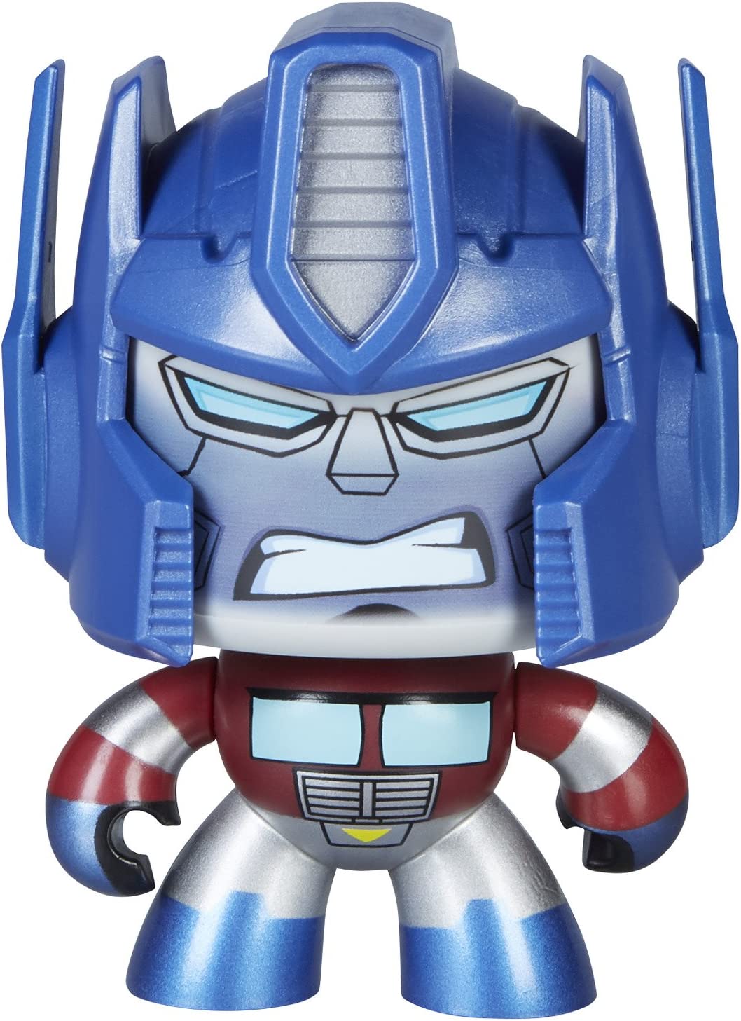 Hasbro Transformers Mighty Muggs Optimus Prime ฮาสโบร ทรานสฟอเมอร์ส ไมตี้ มักส์ ออพติมัส ไพรม์ ตุ๊กตาเปลี่ยนหน้าได้ ลิขสิทธิ์แท้