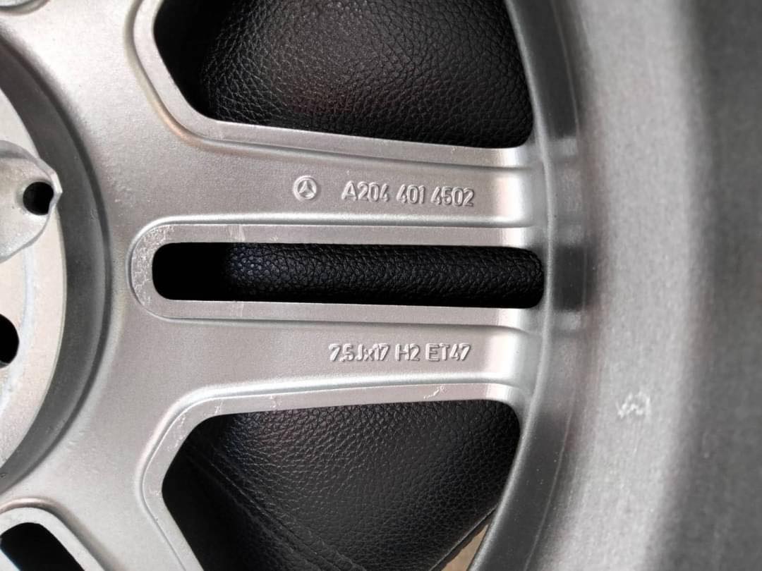 ล้อแท้ AMG 6ก้านคู่ w204 17"