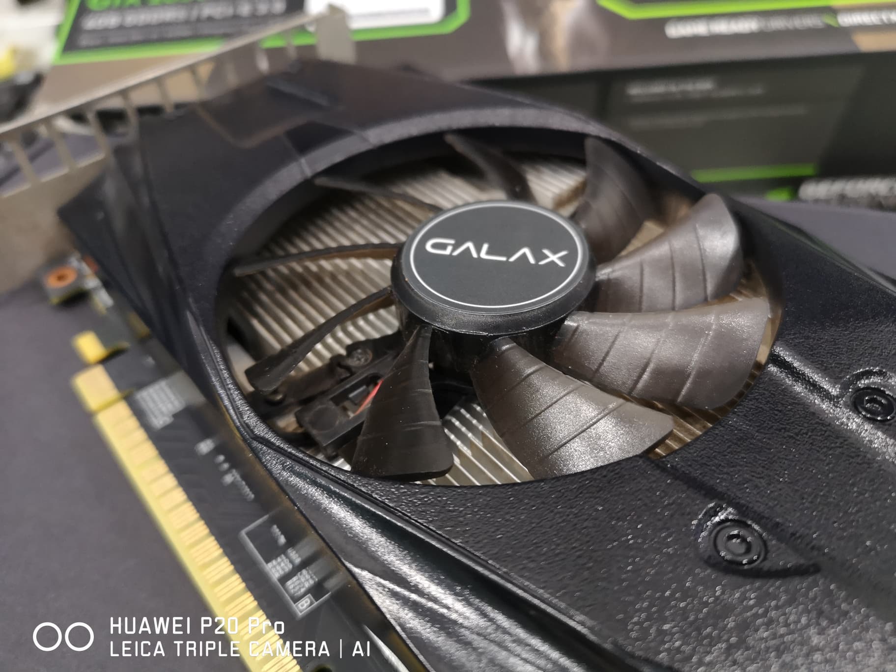 GALAX GeForce® GTX 1050 Ti OC 12/2020