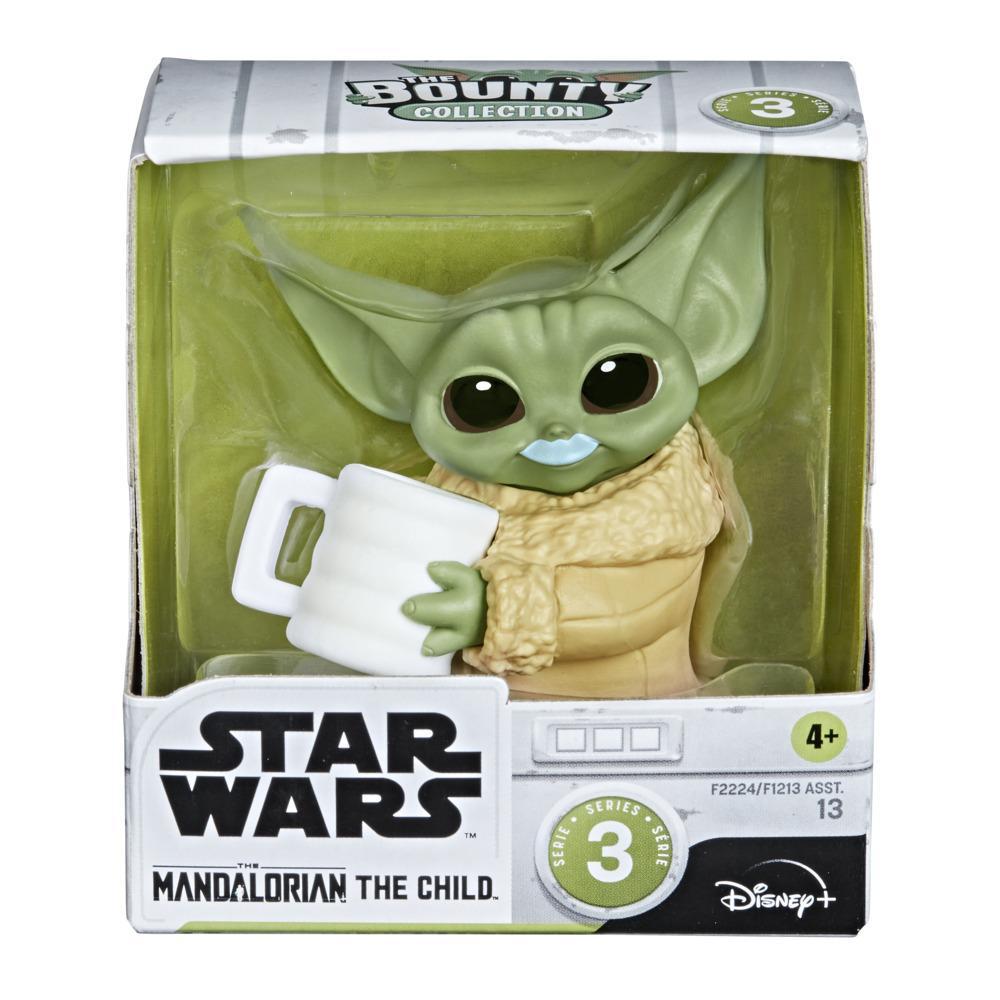 Hasbro Star Wars The Bounty Collection Series 3 The Mandalorian The Child “Baby Yoda” Blue Milk Mustache Pose Figure ฮาสโบร สตาร์ วอร์ส แมนดาโรเลี่ยน หุ่นโมเดลฟิกเกอร์ เบบี้ โยดา บลู มิลค์ มัซทาช ขนาด2.25 นิ้ว ลิขสิทธิ์แท้