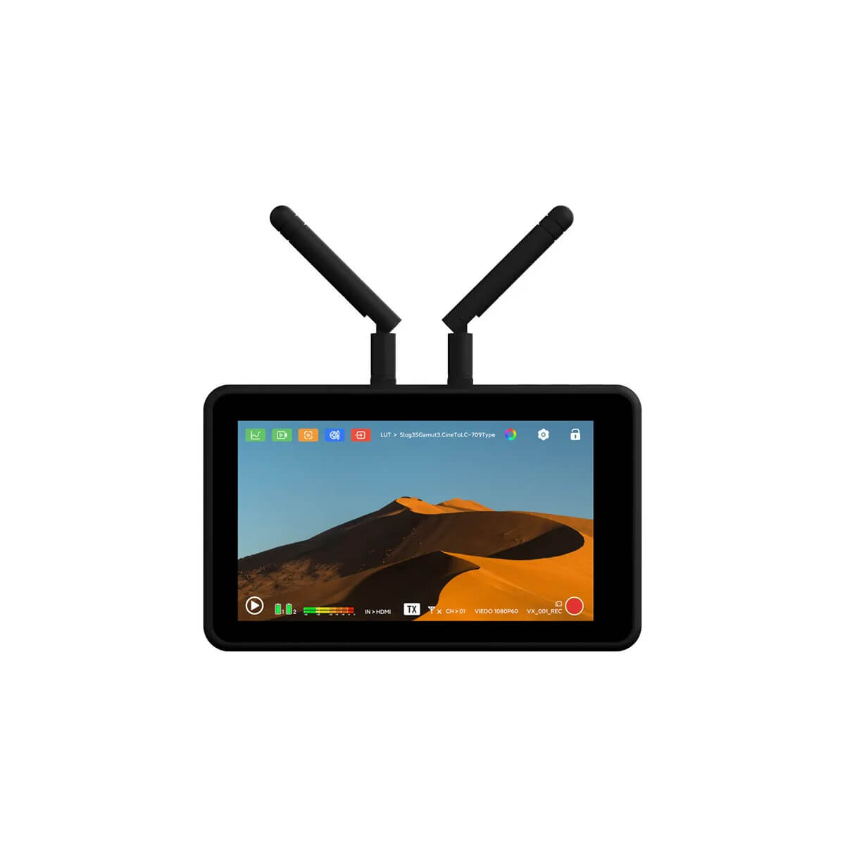 อุปกรณ์ส่งสัญญาณภาพและเสียงแบบไร้สาย Vaxis Atom A5 TX & RX Wireless Monitor