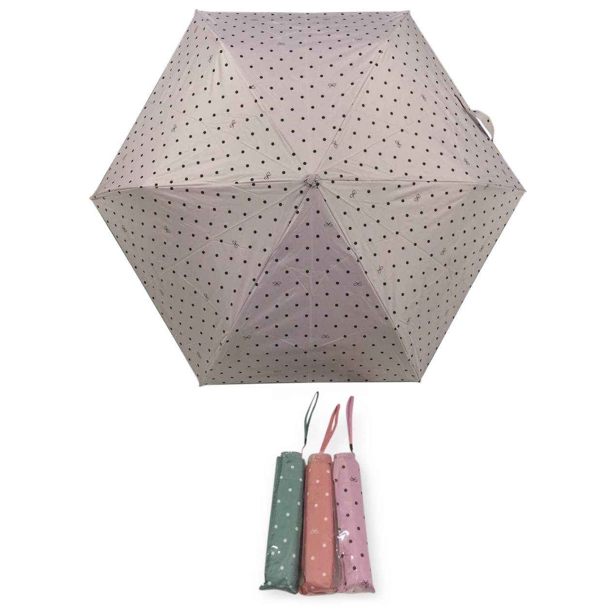 ร่มGBU3ตอนแบนเบารหัสGM341ยูวีดำ