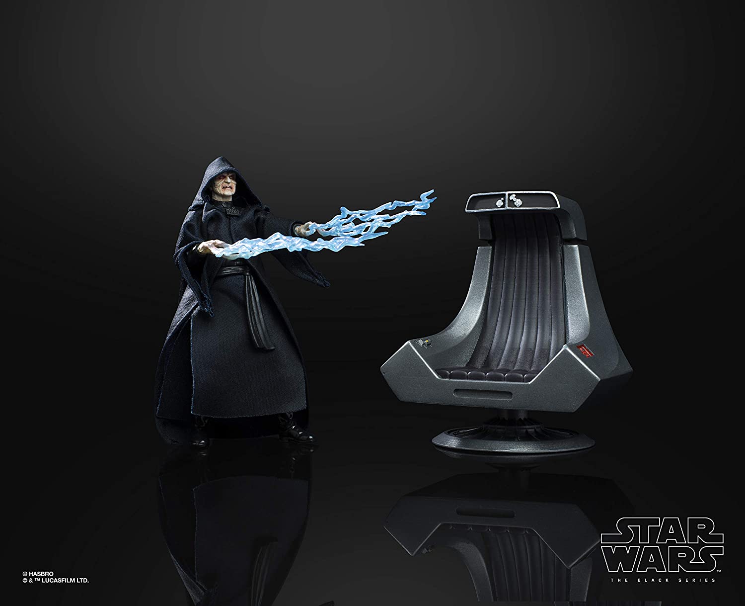 Hasbro Star Wars The Black Series Emperor Palpatine 6-inch Action Figure with Throne ฮาสโบร สตาร์ วอร์ส เดอะ แบล็ค ซีรีส์ หุ่นโมเดลฟิกเกอร์ ดาร์ธ ซิเดียส พัลพาทีน ขนาด6 นิ้ว ลิขสิทธิ์แท้